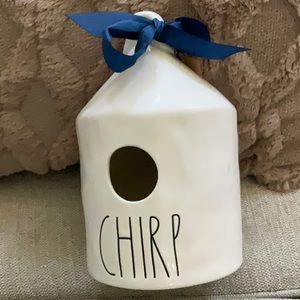 RAE Dunn Chirp birdhouse NWT